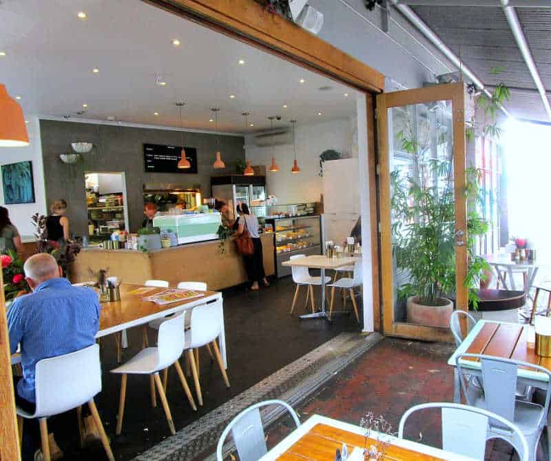 Patrons dining at 63 Degrees Geelong cafe.