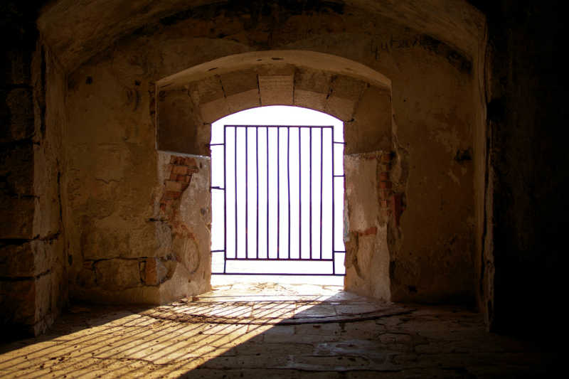 Window with bars at Old Geelong Gaol