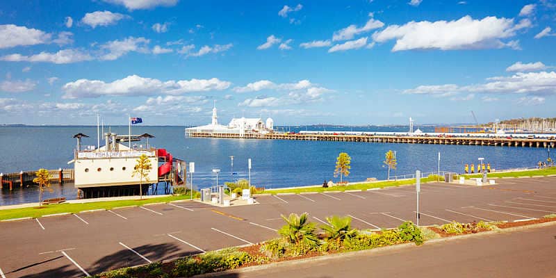 Image of two Geelong waterfront restaurants including the pier restaurant and the boat house fish and chips.