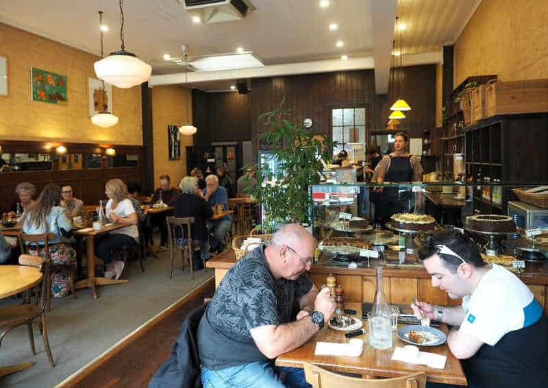 Diners at James Street Bakery.