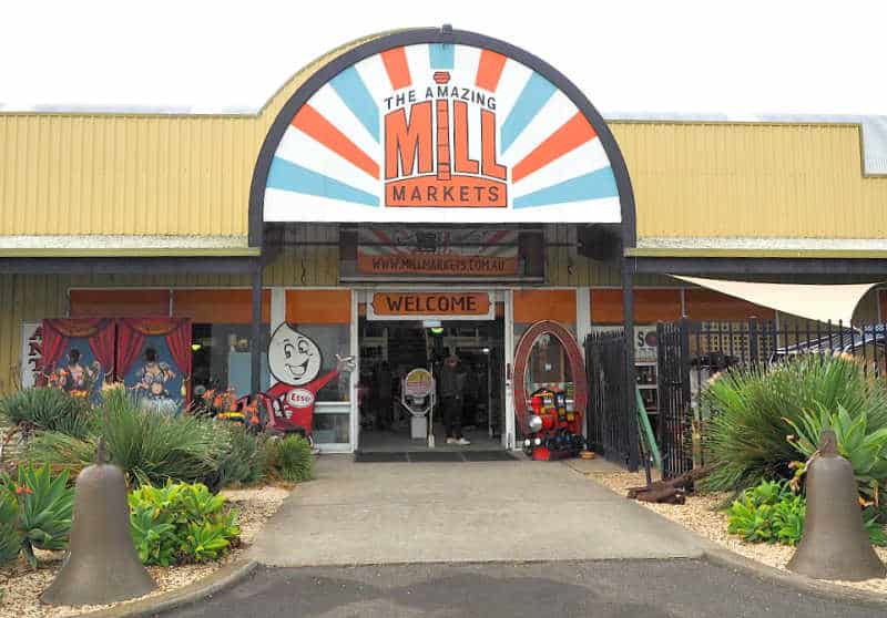 Entrance to the Mill Markets Geelong.