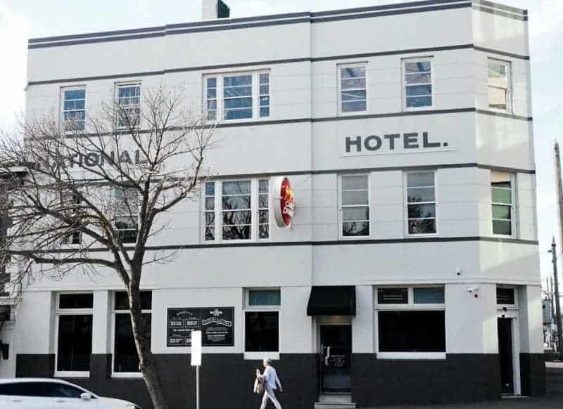 Photo of the National Hotel a top Geelong pub.