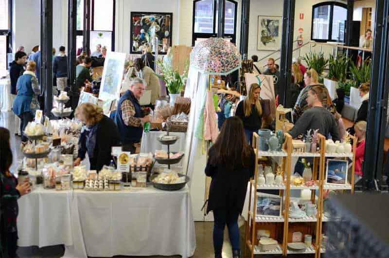 Stallholders at Piccadilly Market Geelong