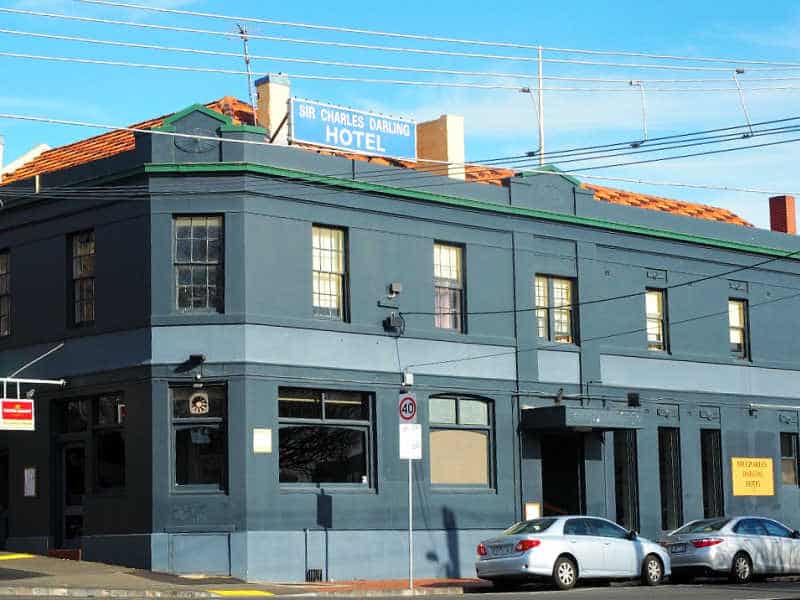 Photo of Sir Charles Darling an Australian pub.