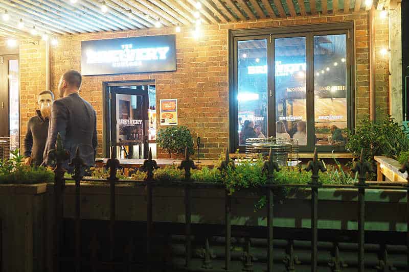 People enjoying a local Geelong beer at The Brewery in Geelong.